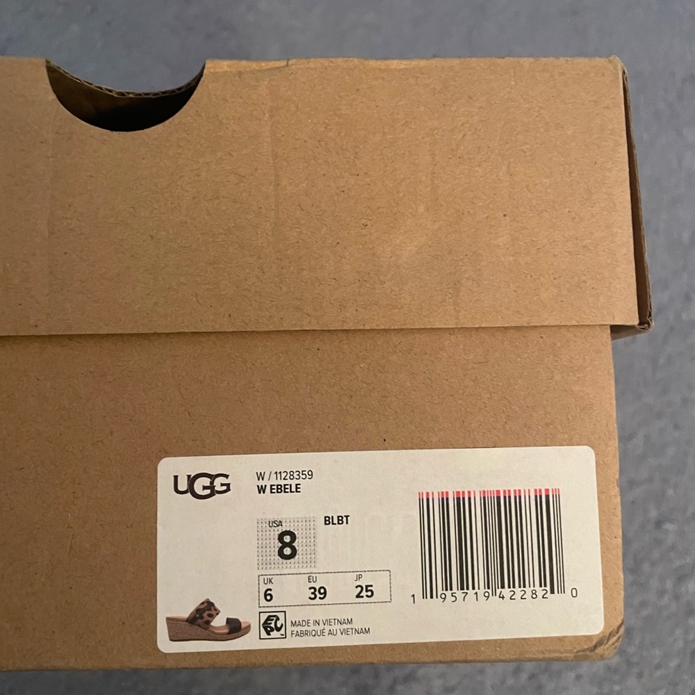 HP🎉New UGG leopard wedge - Picture 6 of 6